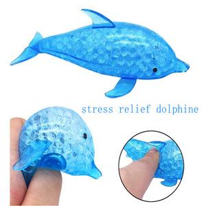 Jouets anti-stress en TPR souple en forme de requin et de dauphin, nouvelle conception Jincan, pour enfants, garçons et filles - Product Image 2