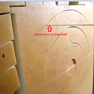 Couteau coupe-fil en acier, couteau à haute vitesse, découpeur <span class=keywords><strong>de</strong></span> fil en acier pour le pare-feu, tube d'isolation <span class=keywords><strong>de</strong></span> <span class=keywords><strong>laine</strong></span>, mousse <span class=keywords><strong>de</strong></span> <span class=keywords><strong>verre</strong></span>, pièces <span class=keywords><strong>de</strong></span> machine - Product Image 5