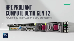 Server edge <span class=keywords><strong>HP</strong></span> E ProLiant Compute DL110 Gen12 NEBS di livello 3, robusto e compatto, 1U, a singolo socket. - Product Image 4