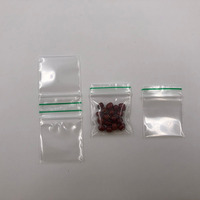Mini-sac en plastique à fermeture éclair, pilules de médicaments imprimées sur mesure bon marché, fournisseurs chinois