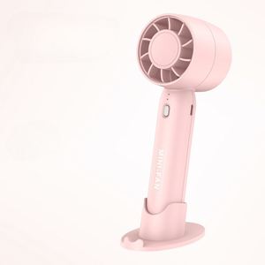 Mini ventilateur portable Turbo avec batterie rechargeable par USB - Ventilateur de bureau personnel portable pour les voyages, les événements, les cadeaux - Product Image 4