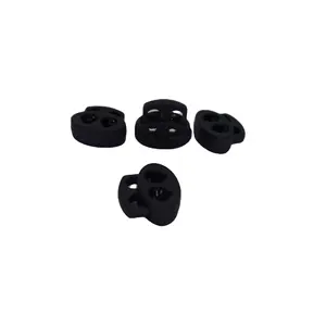 China Manufacturer Supply Custom Professional Supplier Black Color Cord Lock Stopper