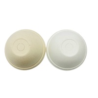 Couvercle de tasse rond en bagasse de canne à sucre biodégradable et compostable, écologique, 80/90 mm, pour smoothies et café