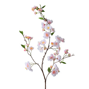 ดอกซากุระประดิษฐ์ ยี่ห้อ Yihua ดอกไม้ผ้าไหมสีขาว สีชมพูแชมเปญ ตกแต่งบ้าน สไตล์โมเดิร์นเรียบง่าย - Product Image 5