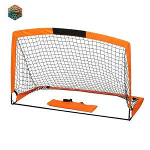 Katlanır taşınabilir pop up Mini futbol futbol gol net çocuklar yetişkin futbol net