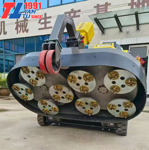 Мощная шлифовальная машина для полов с дистанционным управлением, для эпоксидных полов, бетона и мрамора, с пылесосом - Product Image 3