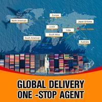 Termurah lcl agen pengiriman Cina pengiriman pengiriman ke seluruh dunia kargo Forwarder laut agen untuk Dropshipping DDP FBA