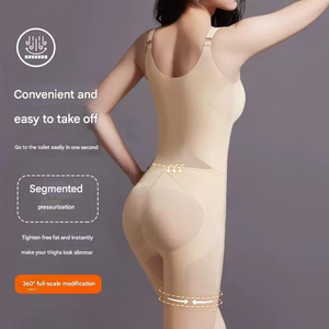 Wholesale Plus Size Breathable Lace Flat Tummy Waist Trainer Shaper Button Custom Logo Women's Slimming Sheath Cincher <b>Vest</b> - Product Image 2