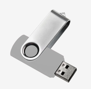 แฟลชไดรฟ์ USB สีขาวแบบหมุนได้ ความจุ <span class=keywords><strong>8GB</strong></span> รับทำโลโก้ OEM จำ<span class=keywords><strong>น</strong></span>วนมาก สำหรับของขวัญส่งเสริมการขายและของที่ระลึกสำหรับองค์กร - Product Image 5