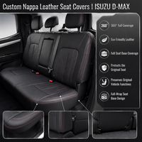 Sarung Pelindung Jok Mobil Universal Full Set untuk SUV Sedan Truk Kulit Nappa Bernapas Grosir Pabrik