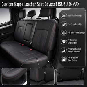 Universelle Autositz-Schutzhülle Komplettset für SUV Limousine LKW Nappa-Leder Atmungsaktiv Fabrik-Großhandel - Product Image 3