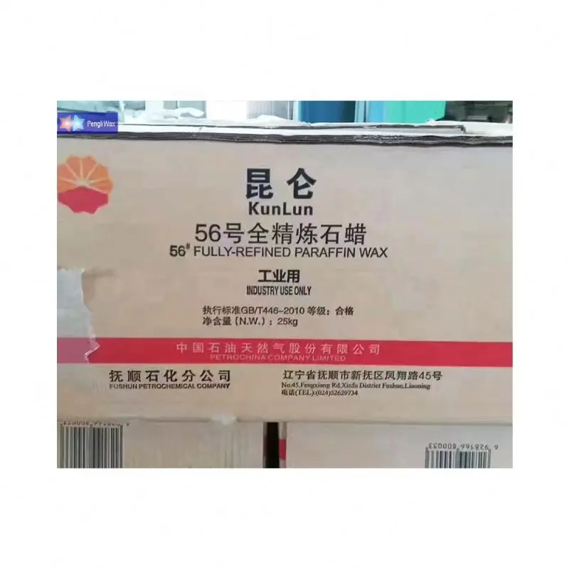 Pengli chlorparaffin 70 chinesisches halbrefiniertes paraffin 58/60 halbrefiniertes paraffinwachs