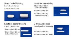 Esponja Homestatice para las vías respiratorias, Esponja Nasopore <span class=keywords><strong>Merocel</strong></span>, Apósito <span class=keywords><strong>nasal</strong></span> - Product Image 6