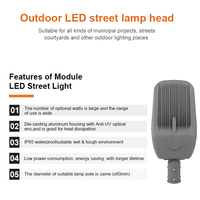3 años de garantía Proyecto Led Street Light 50W 150W 200W 250W Carcasa de aluminio LED Street Light China Lámpara Led para aeropuerto