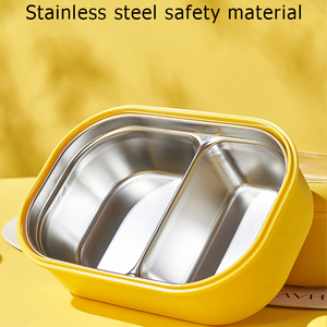 Boîte à bento Kawaii, vaisselle de <span class=keywords><strong>luxe</strong></span>, thermos, boîte à <span class=keywords><strong>lunch</strong></span> pour les enfants à l'école, boîte à <span class=keywords><strong>lunch</strong></span> en plastique et en acier inoxydable - Product Image 5