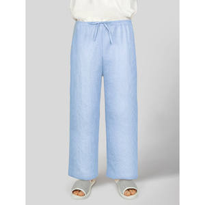 Pantaloni e pantaloni da donna in misto cotone blu per la casa x taglia collezione pubblica-9 carichi - Product Image 1
