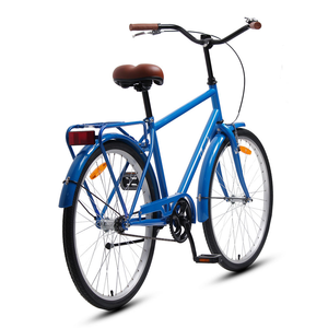 <span class=keywords><strong>Bicicleta</strong></span> Urbana TXED Clásica de 26 Pulgadas con <span class=keywords><strong>Cuadro</strong></span> de Acero, Frenos V-Brake Delanteros y Coaster Traseros, Una Velocidad, Tianjin, 15.8 kg - Product Image 4