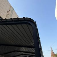 Auvents mobiles d'extérieur à poussée verticale pour protection solaire, abris contre la pluie, ateliers, garages, auvents, abris de voiture
