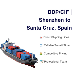 ผู้ให้บริการขนส่งสินค้าทางทะเลมืออาชีพจากจีนไปยังท่าเรือซานตาครูซ สเปน บริการขนส่งสินค้าแบบ LCL ตามเงื่อนไข DDP/CIF สำหรับสินค้าอันตรายและสินค้าทั่วไป - Product Image 1