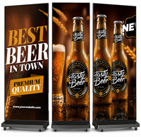 Écran d'affichage LED HD P1.25 pour centre commercial et publicité événementielle avec luminosité de 1200 cd et garantie d'un an