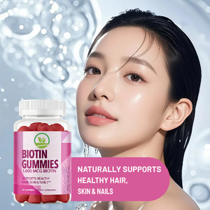 OEM/ODM Formule nutritionnelle pour femmes <span class=keywords><strong>Biotine</strong></span> <span class=keywords><strong>Complément</strong></span> <span class=keywords><strong>alimentaire</strong></span> Gommes à saveur de fraise Promouvoir des <span class=keywords><strong>cheveux</strong></span> sains et une peau saine - Product Image 6
