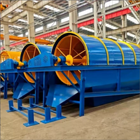 Crible rotatif motorisé Hongxing pour l'exploitation minière et la construction - Classificateur circulaire en acier pour sable et agrégats d'or 380V