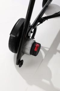 Fauteuil roulant pliable électrique motorisé robuste adapté aux personnes handicapées pour voyager - Product Image 5