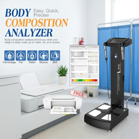 Balance de composition corporelle BMI pour usage domestique, 200 kg, 8 électrodes, scanner de graisse corporelle
