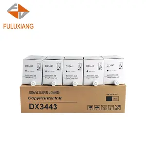 FULUXIANG tinta DX3443 kompatibel untuk Printer duplikator Digital Ricoh CP6203 CP6302C CP6201C