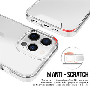 Funda trasera para PC, funda transparente para teléfono móvil, transparente, a prueba de golpes, TPU para <span class=keywords><strong>Iphone</strong></span> 14, <span class=keywords><strong>13</strong></span> <span class=keywords><strong>Pro</strong></span> Max, funda para teléfono, lisa, 200, 2017 - Product Image 6