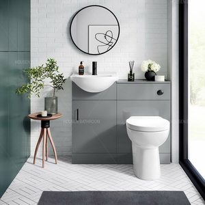 Modern Luxury <strong>Multi</strong> Style Bathroom Vanity With Water Resistant Mirror and Wash Basin Cabinet for Home Use - Product Image 4