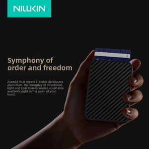 Portefeuille magnétique <span class=keywords><strong>Nillkin</strong></span> Fibermate en fibre d'aramide avec support pour cartes pour <span class=keywords><strong>iPhone</strong></span> 17 16 15 <span class=keywords><strong>14</strong></span> <span class=keywords><strong>Pro</strong></span> Max et Samsung S26 25 24 Ultra - Product Image 3