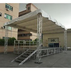 אלומיניום תאורת במה קטן רמקול dj truss