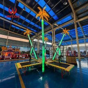 Équipement de divertissement coloré, durable et sûr pour quatre personnes, saut à l'élastique pour parc d'attractions, aire de jeux, entraînement physique - Product Image 3