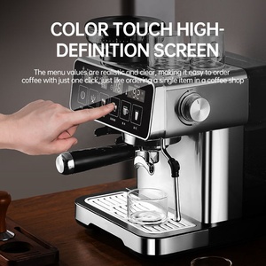 Machine à café intégrée de haute qualité avec broyeur, pression de 20 bars, écran tactile, machine à expresso domestique à un clic pour Americano - Product Image 5