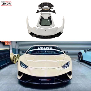 ชุดแต่งกันชนคาร์บอนแบล็คประสิทธิภาพสูงรุ่นใหม่สำหรับ Huracan LP580/LP610/LP640 Spyder/EVO รุ่น Track Version 100% - Product Image 1
