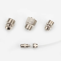 Raccord rapide mâle en laiton étanche raccord d'air robuste 6-16mm pour systèmes 1/8 1/4 /2 basse pression