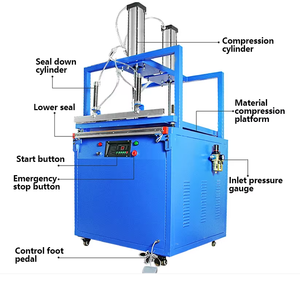 Nhà máy sản xuất hoàn toàn tự động chân không hình thành máy kinh doanh nhỏ ý tưởng nhà chân không thermoforming máy - Product Image 4
