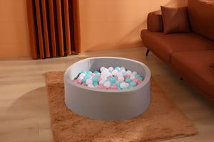 गर्म पर्यावरण के अनुकूल पु फोम भरने बच्चे दौर गेंद पूल गड्ढे इनडोर सॉफ्ट बॉल पूल बच्चे बच्चों मुलायम खेलने के लिए खेल का मैदान - Product Image 5
