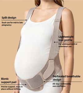 Пояса <span class=keywords><strong>для</strong></span> <span class=keywords><strong>беременных</strong></span> Momcozy: портативные, регулируемые, <span class=keywords><strong>для</strong></span> маленьких/круглых/высокоподнятых животов - Product Image 4