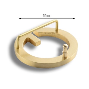 Wholesale Promotional Simple Design High Grade Fashion <b>Metal</b> Hollow <b>Letter</b> G Belt Buckle Strap - Product Image 2