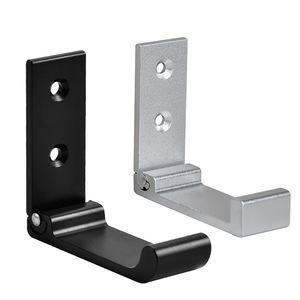 Aluminum Alloy Foldable <b>Wall</b> <b>Hook</b> For Coat And Cap Behind Doors Or On <b>Walls</b> - Product Image 2