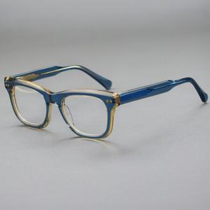 Lunettes de vue rétro en gros pour hommes, montures optiques en acétate, montures épaisses <span class=keywords><strong>Tom</strong></span>, lunettes de lecture pour femmes, tendance 2026 - Product Image 4