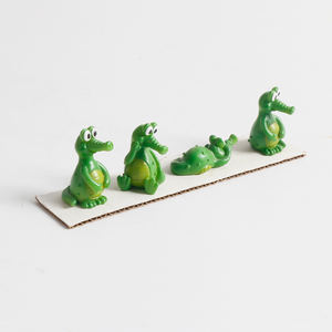 Figuras de Dragón Clásicas de Resina Personalizadas, Adornos Navideños Pintados a Mano, Personalizados para Niños Pequeños, Niños y Descendientes - Product Image 2