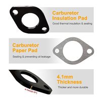 Nuevo Junta de Admisión de Alta Calidad para Motor GY6 125cc 150cc de 4 Tiempos 152QMI 157QMJ, Tubo de Entrada de Carburador para Scooter Taotao