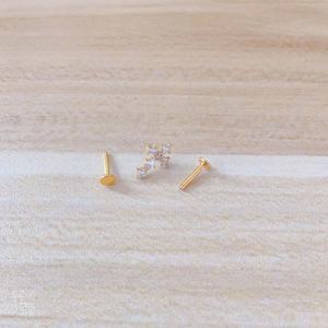 Anillos de Labio de Acero Inoxidable Gaby, Serpiente, Gato, Cruz, Corazón, Piercing de Tragus, Helix, Piercing de Oreja, Piercing de Labret, Joyería de Piercing al por Mayor - Product Image 6