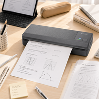 Impresora de Etiquetas Portátil Inalámbrica Xprinter P83, Impresora Térmica A4 para Impresión en Oficina Móvil