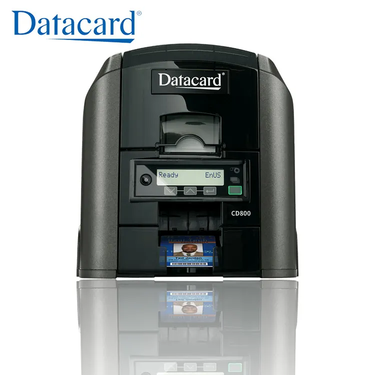 300X1200 Dpi Enkelzijdig Toevertrouwen CD800/Datacard CD800 Direct-To-Card Printer