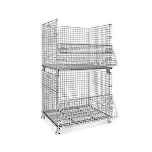 Contenedores de Malla Metálica para Almacenamiento de Acero de Alta Calidad de 50x50, Contenedores de Malla Metálica para Almacén - Product Image 1
