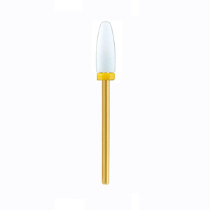 6.0mm Upgrade Flame Shape Coated Nail Bur Carbide Nail <b>Drill</b> <b>Bit</b> Manicure Salon Electric Nail Polish Tool Nail <b>Bit</b> - Product Image 2
